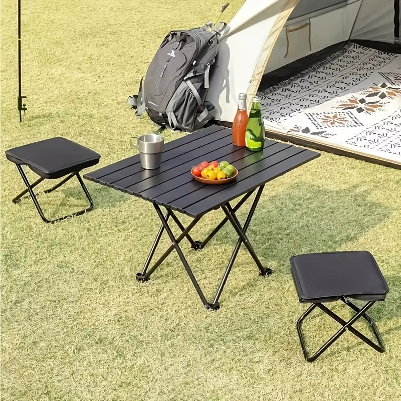 Taburete Plegable Portátil - Ultraligero y Resistente hasta 150kg