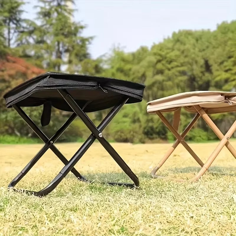 Taburete Plegable Portátil - Ultraligero y Resistente hasta 150kg